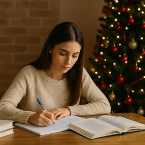 studiare durante le vacanze di Natale
